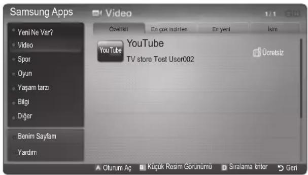 SAMSUNG UE55C6990 - Samsung Apps - 1