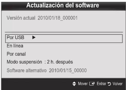 SAMSUNG UE55C6990 - Actualización del software - 2