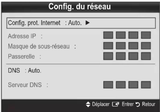 SAMSUNG UE55C6990 - Procedure de configuration automatique - 2