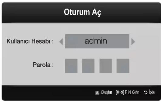 SAMSUNG UE55C6990 - Hesap Girişi - 1