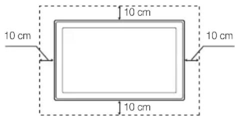 SAMSUNG UE55C6990 - Installation with a stand. Installation with a wall-mount. - 2
