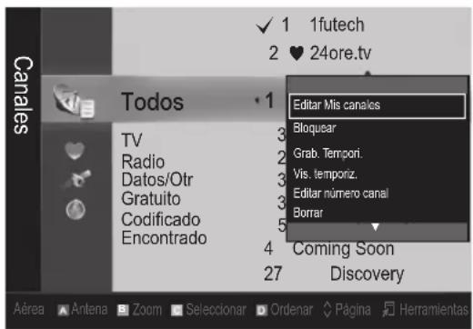 SAMSUNG UE55C6990 - Mis canales - 1
