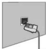 SAMSUNG UE55C6990 - Kablolu bir Aga Baglanma - 1