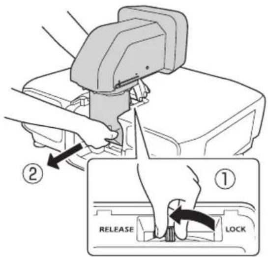 EPSON ELPLX02S - Allentare le viti (4 sunti). - 2