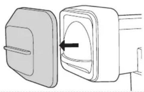 EPSON ELPLX02S - Retire la tapa de la lente (pequeña) de launidad de la lente. - 7
