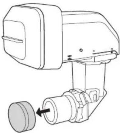EPSON ELPLX02S - Rimuovere il copriobiettivo. - 2