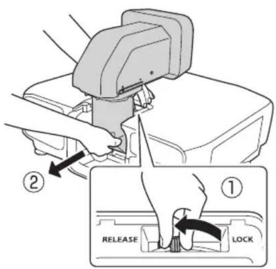 EPSON ELPLX02S - Aflojar los tornillos (4+puestos). - 1