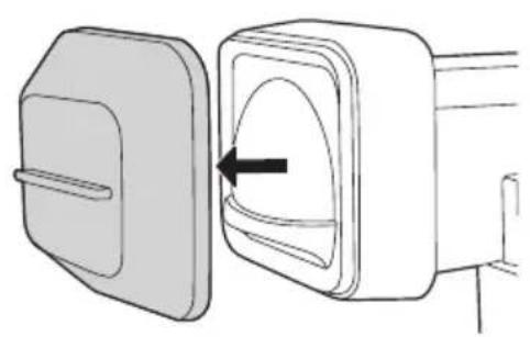 EPSON ELPLX02S - Remove the lens cover (small) from the lens unit. - 6