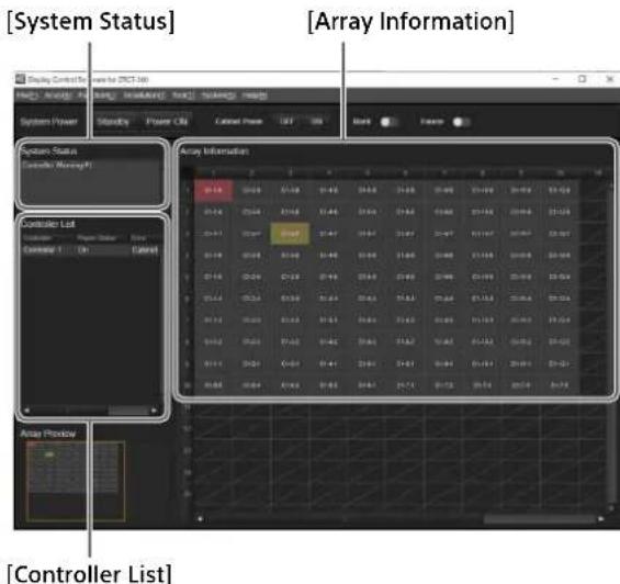 SONY ZRCT300 - Vérification du statut du système et des appareils - 1