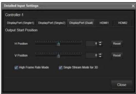 SONY ZRCT300 - Modification des positions initiales d'affichage des images - 1