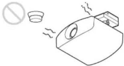 SONY VPLVW290ES - Near a heat or smoke sensor - 1