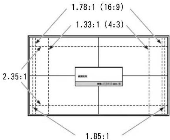 SONY VPLVW290ES - 鏡頭調整窗口 (測試模式) - 1