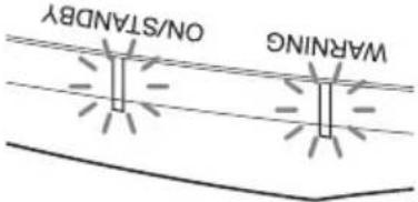 SONY VPLVW290ES - Spie di avvertenza - 3