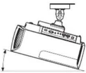 SONY VPLVW290ES - Inclinare avanti/indietro e sinistra/destra - 6