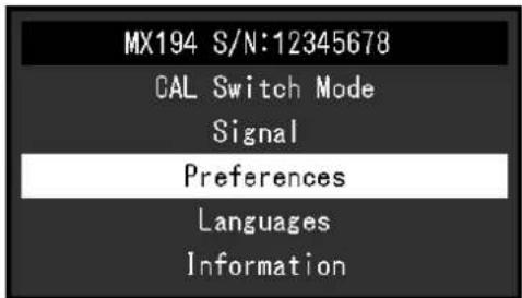 EIZO RadiForce MX194 - Réglage / Configuration - 1