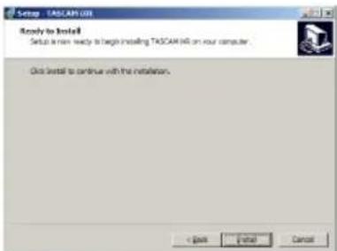 Setup - TASCAR VR Ready to install Setup is now ready to begin installing TASCAR VR on your computer. Click install to continue with the installation. < Back Finish Cancel