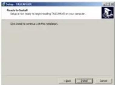 TASCAM iXR - ■ procédure d'installation du pilote Windows - 3