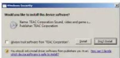 TASCAM iXR - ■Procedura di installazione del driver di Windows - 4