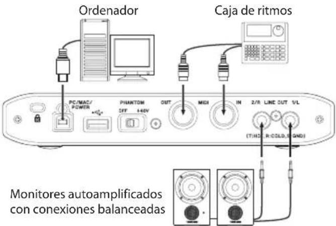TASCAM iXR - Cuando use un ordenador (Windows/Mac) - 3