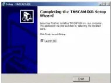 TASCAM iXR - ■proceso de instalación del driver Windows - 5