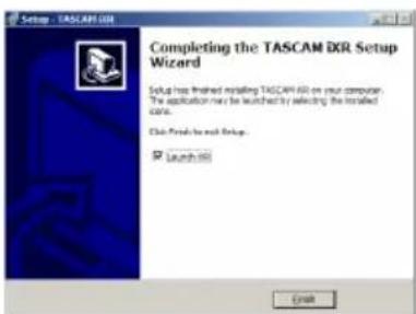 TASCAM iXR - ■Procedura di installazione del driver di Windows - 5