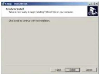 TASCAM iXR - ■Procedura di installazione del driver di Windows - 3