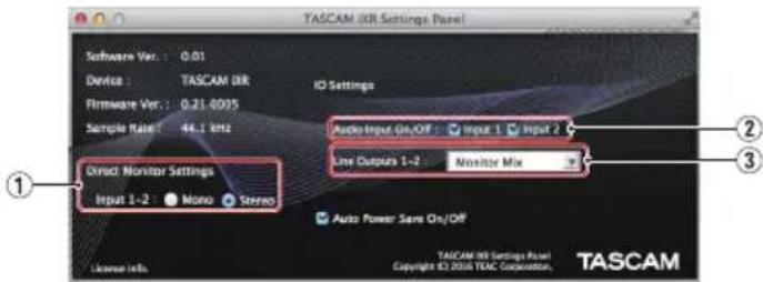 TASCAM iXR - Mac - 3