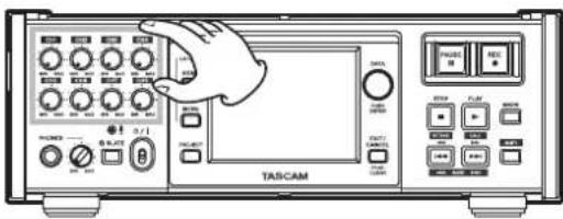 TASCAM RCF82 - TRIM (entree microphone) - 1