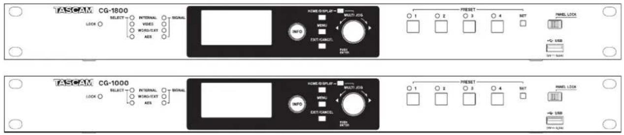 TASCAM CG1800 - MODE D'EMPLOI - 1