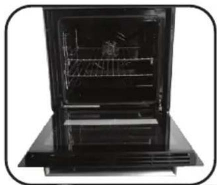 HOOVER HOZ5870IN1 - REMOVAL AND CLEANING OF THE GLASS DOOR - 1