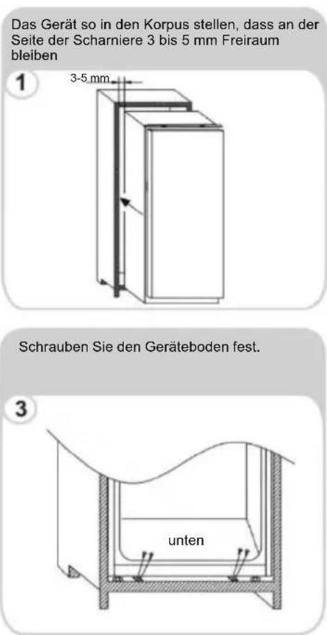HOOVER HBOU 172UKN - Einbau in den Schrank - 1