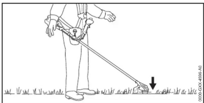 STIHL FSA 90 R - A motoros kasza kiegyensúlyozása - 1