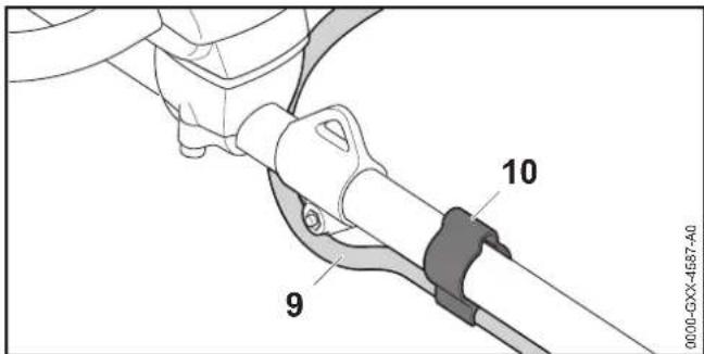 STIHL FSA 90 R - Mounting the Handle - 2