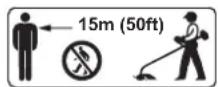 STIHL FSA 90 R - Simbolos de advertencia - 6