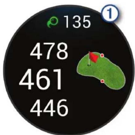 GARMIN Venu 2S - Mesure d'un tir avec Garmin AutoShot - 1