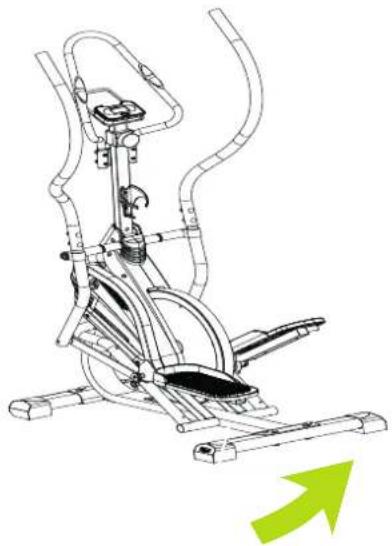 Duke Fitness Stepper Plus - Numéro de série et désignation du modèle - 1