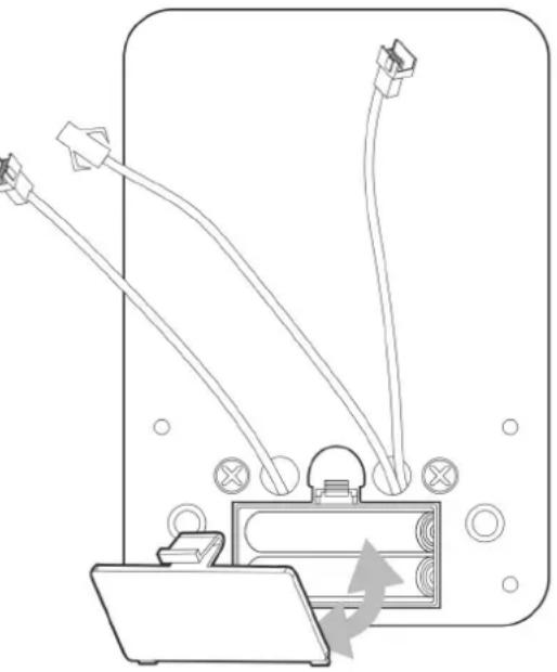 Duke Fitness Stepper Plus - Compartiment à piles - 1
