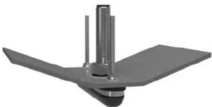 GARMIN GT23MTH - Sonde traversante dans coque autre qu'en fibre de verre injectee et sans sabot - 1