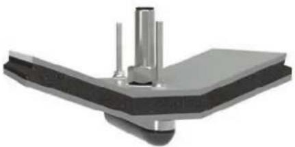 GARMIN GT23MTH - Sonde traversante dans coque injectee sans sabot - 1