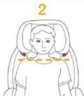 Joie Fortifi - for Head Support and Shoulder Harnesses - 2