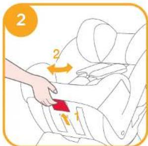 Joie Fortifi - Recline Adjustment - 1