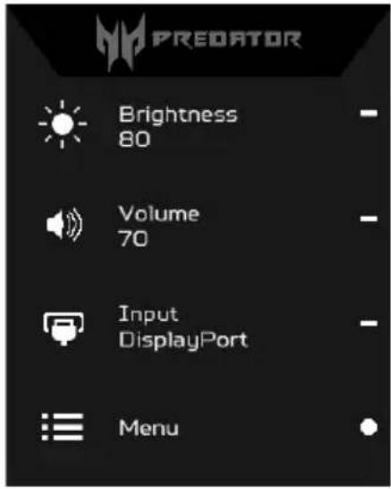 ACER Predator Z271U - Main page - 1