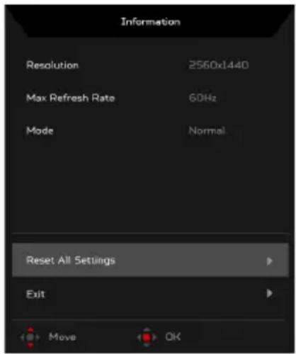 ACER Predator Z271U - Product information - 1
