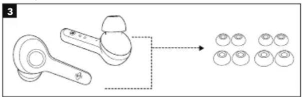 Boltune BTBH020 - Wählen Sie die richtigen Stöpsel aus (Fig. 3) - 1