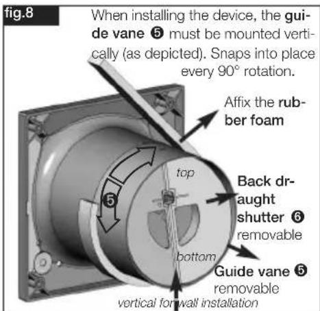 Helios M1120 - Back draught shutter and guide van - 1