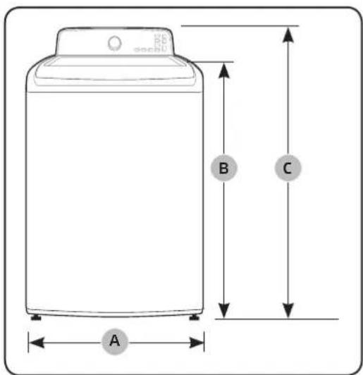 SAMSUNG WA50T7455AV - Installation - 3