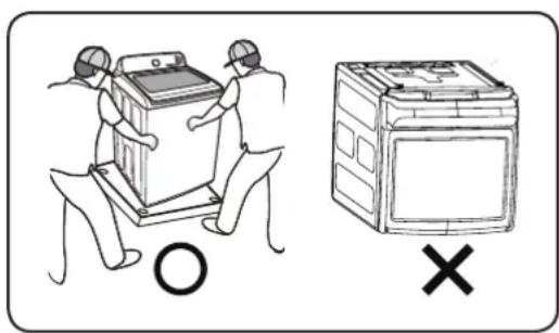 SAMSUNG WA50T7455AV - AVERTISSEMENT - 1