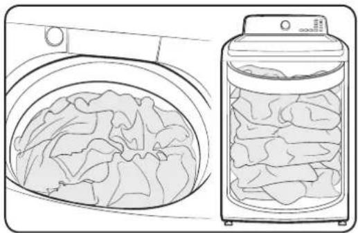 SAMSUNG WA50T7455AV - Chargement du lave-linge - 1