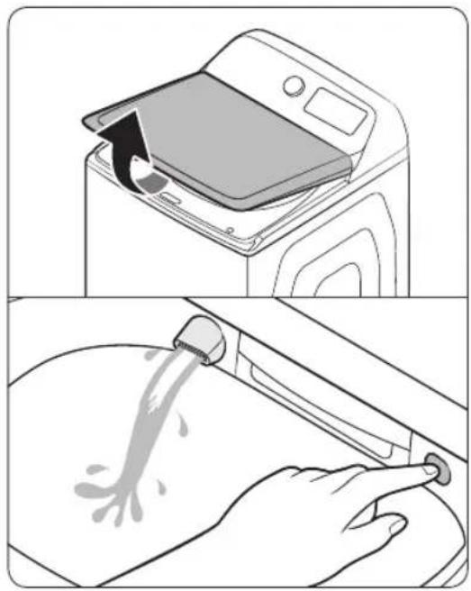SAMSUNG WA50R5200AW - Jet d'eau actif (pour le prélavage) - 1