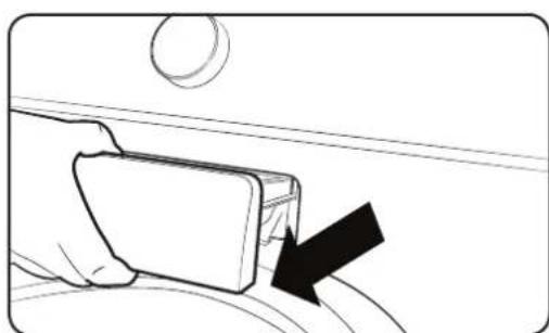 SAMSUNG WA52J8705MP - Cleaning the dispensers - 1